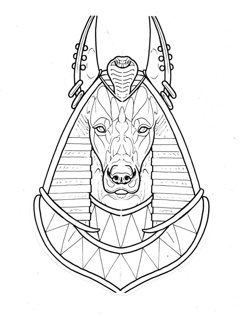 Anubis, Картина