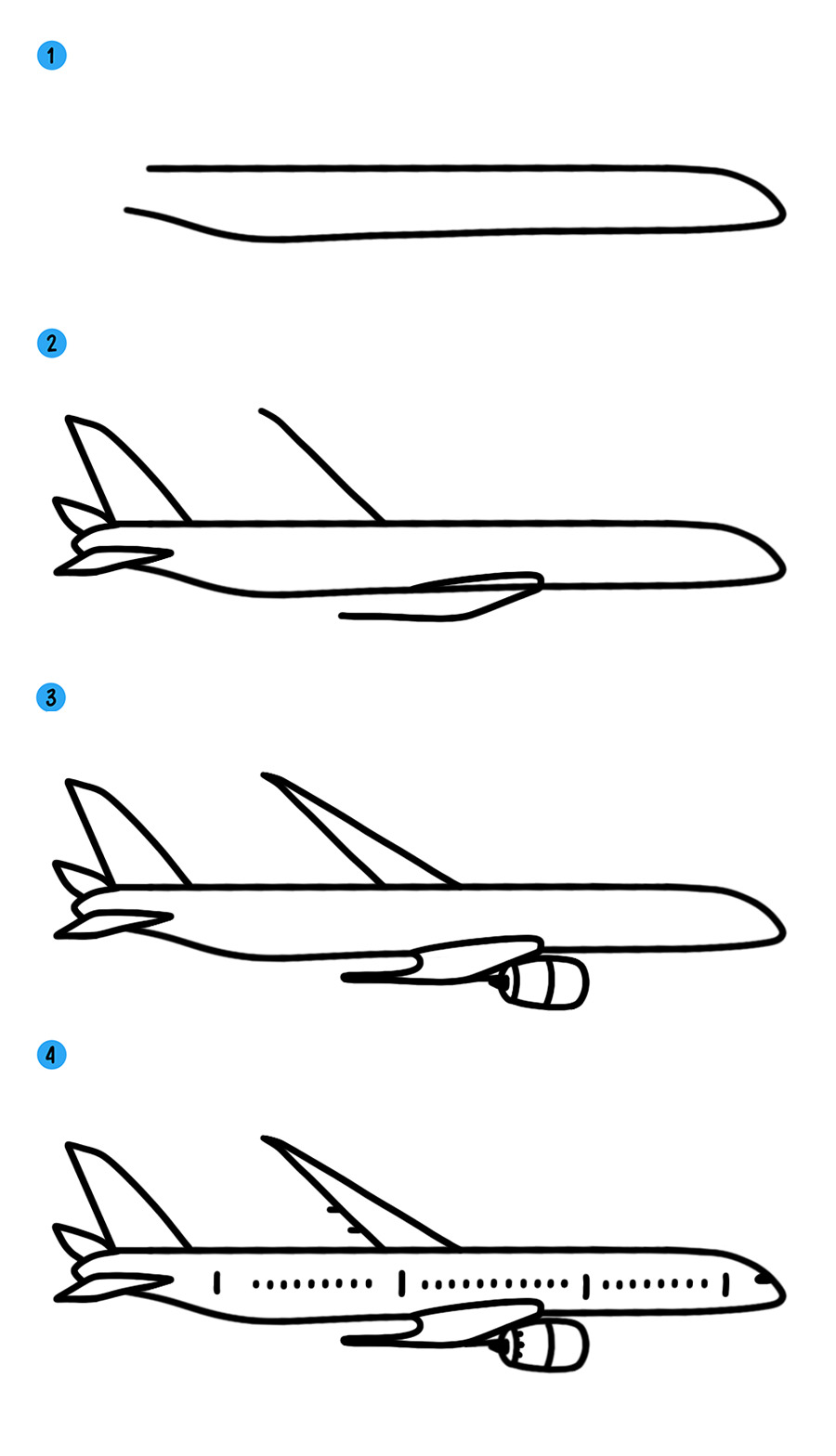 Learn how to draw and color a plane. Coloring video for kids