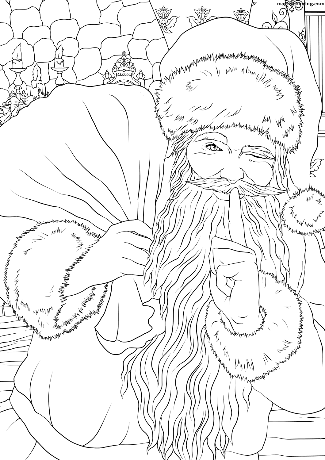 How to Draw Russian Father Frost on