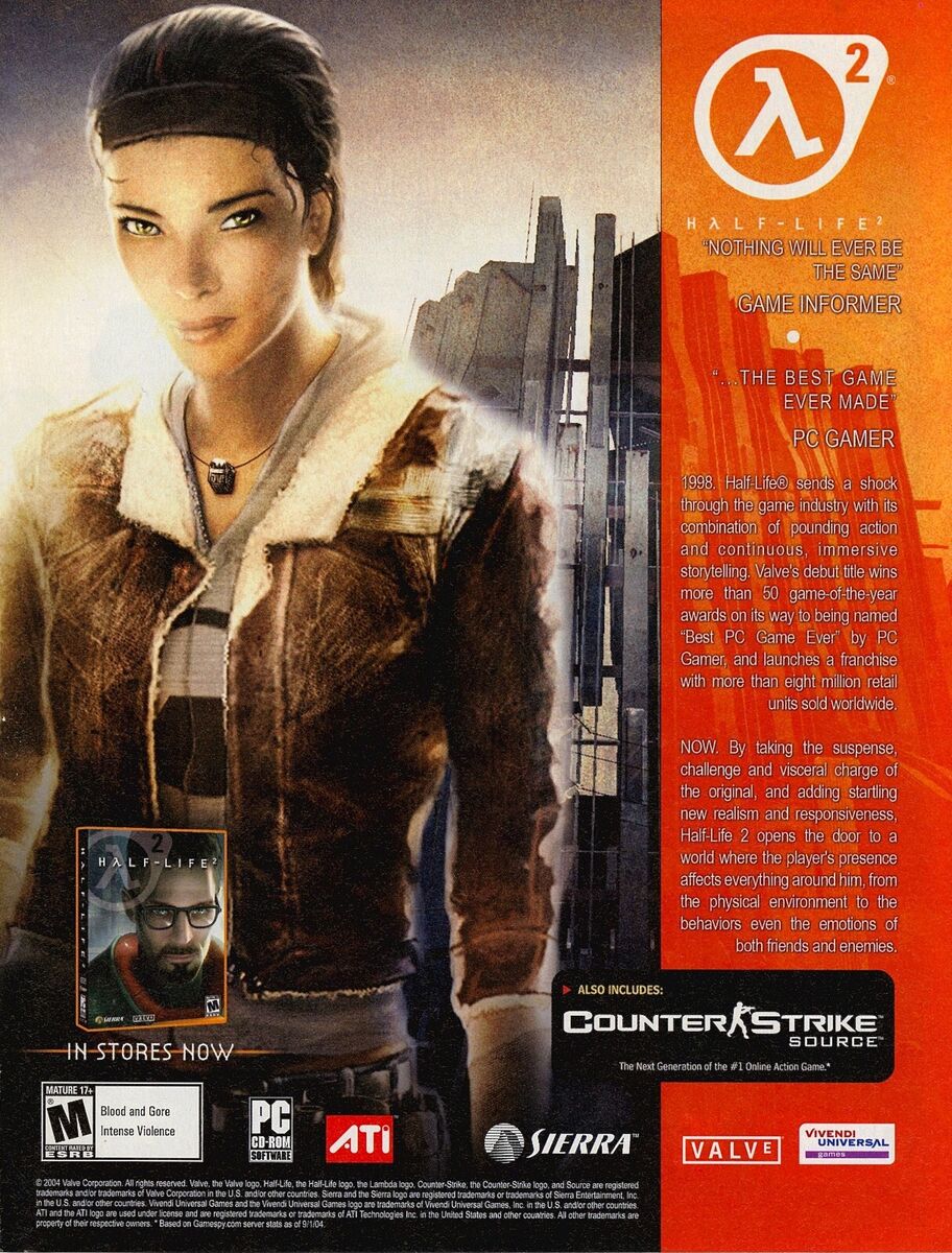 Постер Half life 2/Халф лайф 2 Gameclub 49894563 за 1