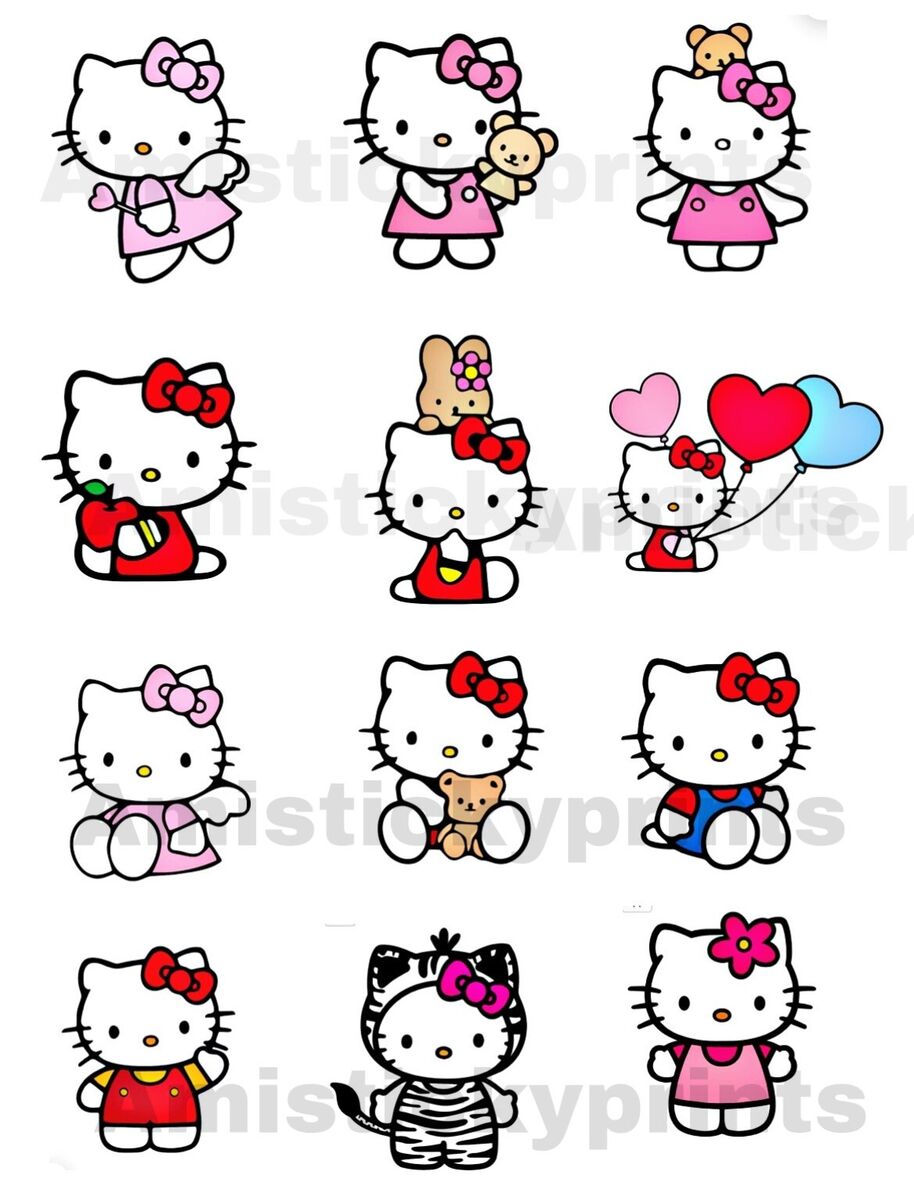 Hello Kitty Sticker Book with 200+