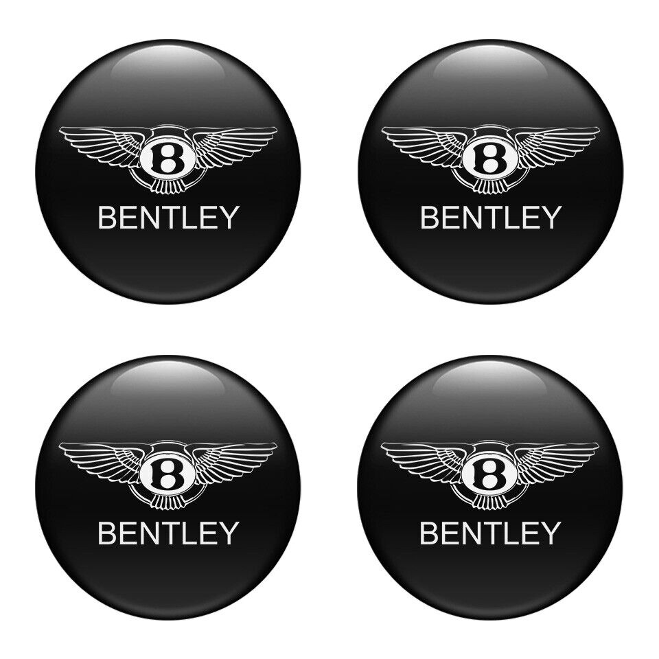 Bentley Tuning Emblem Self Adhesive Silver Difference Metal