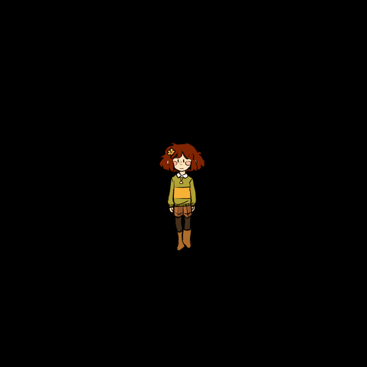 Minecraft Undertale Pixel Art: Frisk