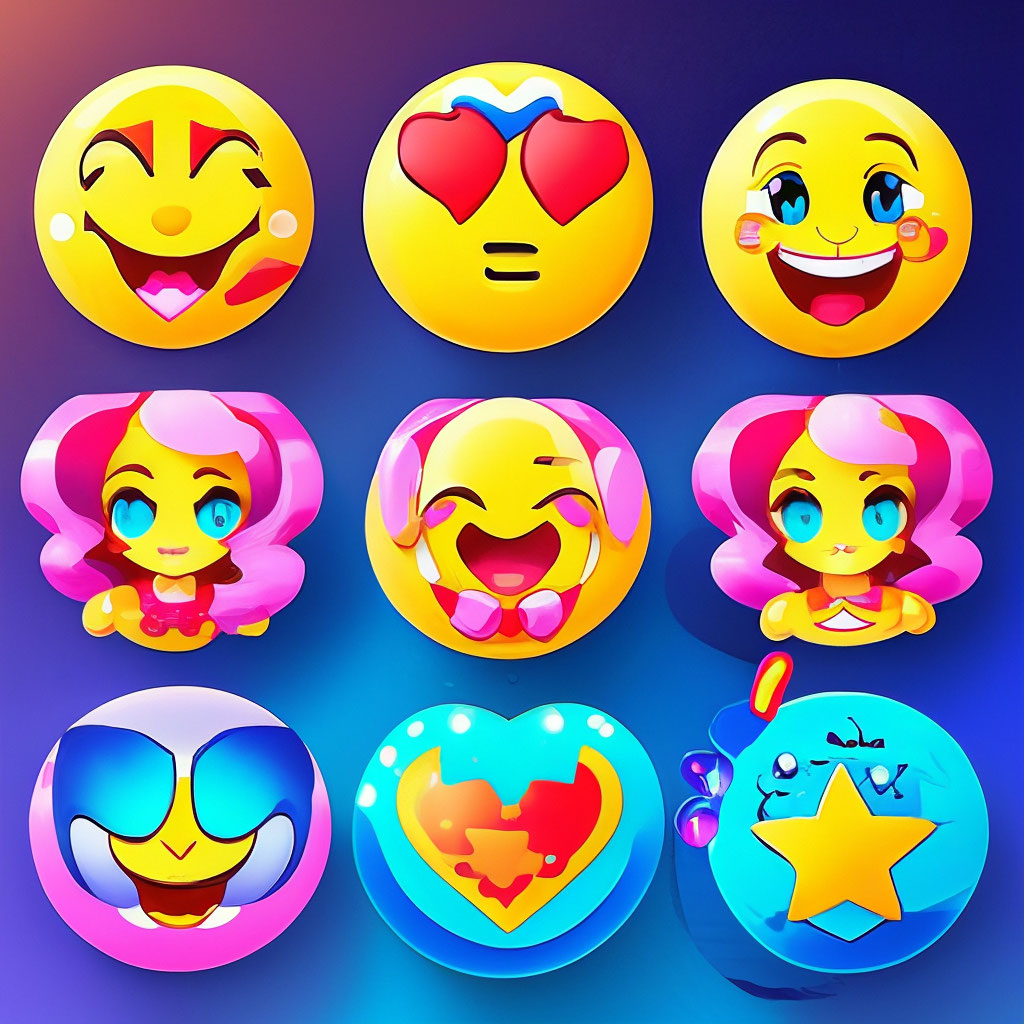 Big Emoji Стикеры для WhatsApp