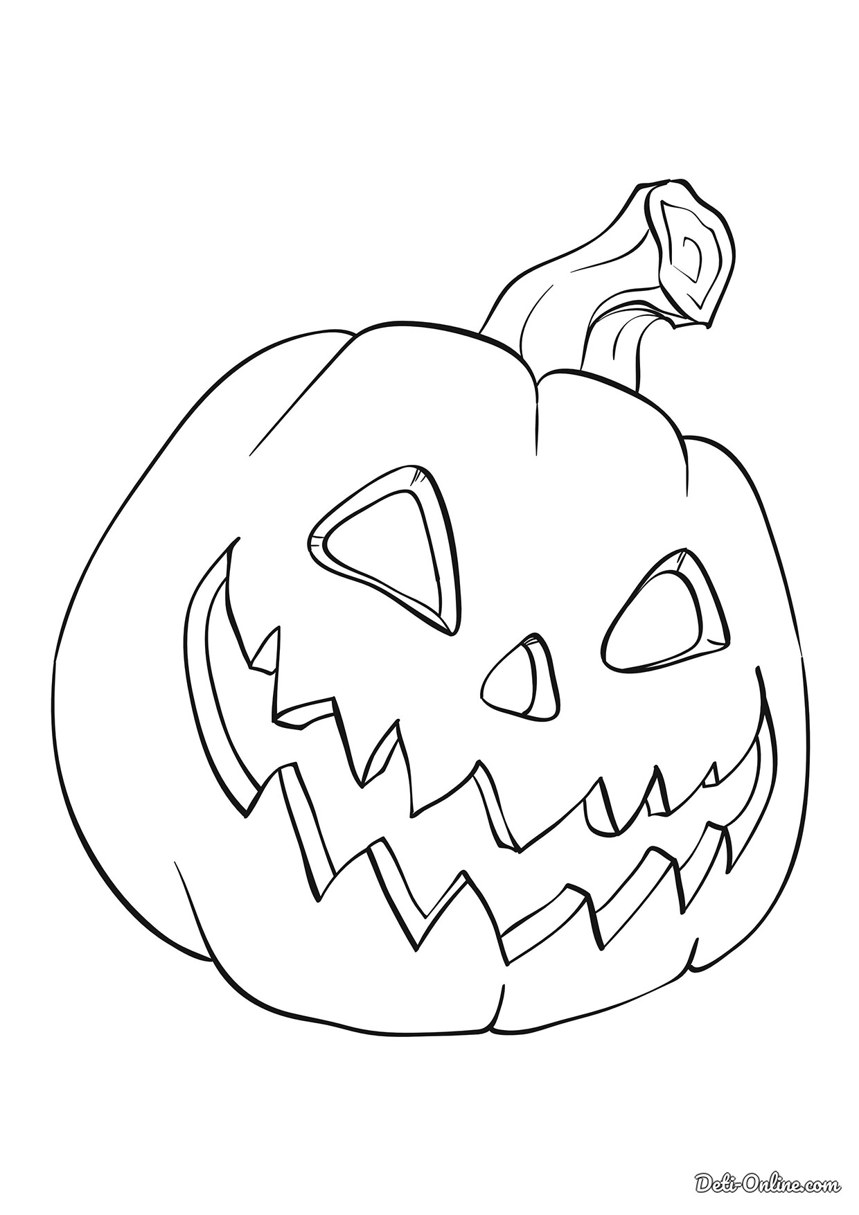 Pumpkin for Halloween, Drawings