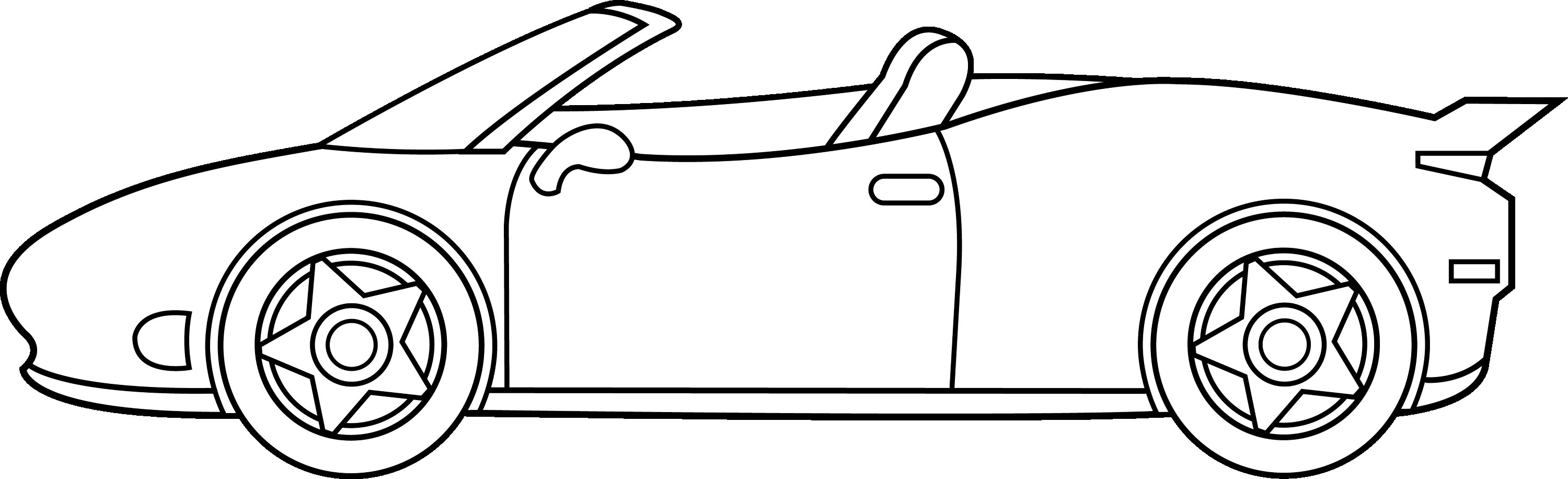 How to draw a car step by step