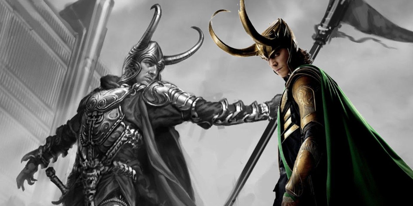 THOR VS LOKI ART PRINT