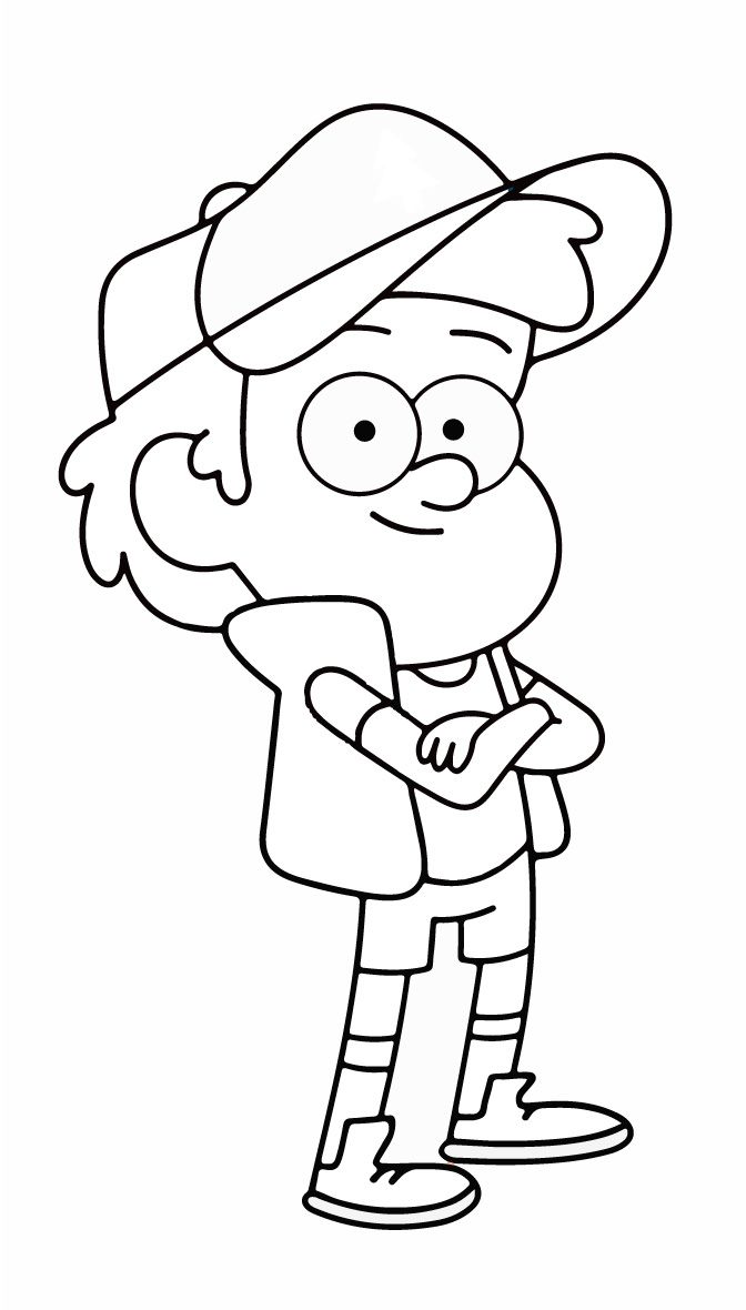 ELENTORI Gravity Falls Fanart: Dipper