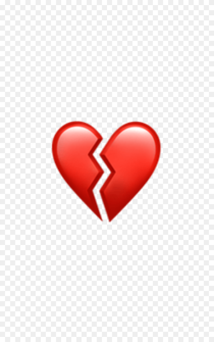 Розовое сердце, Emoji Heart Sticker, Эмодзи, любовь, смайлик