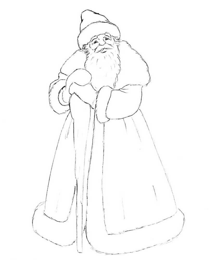 How To Draw Santas Sleigh