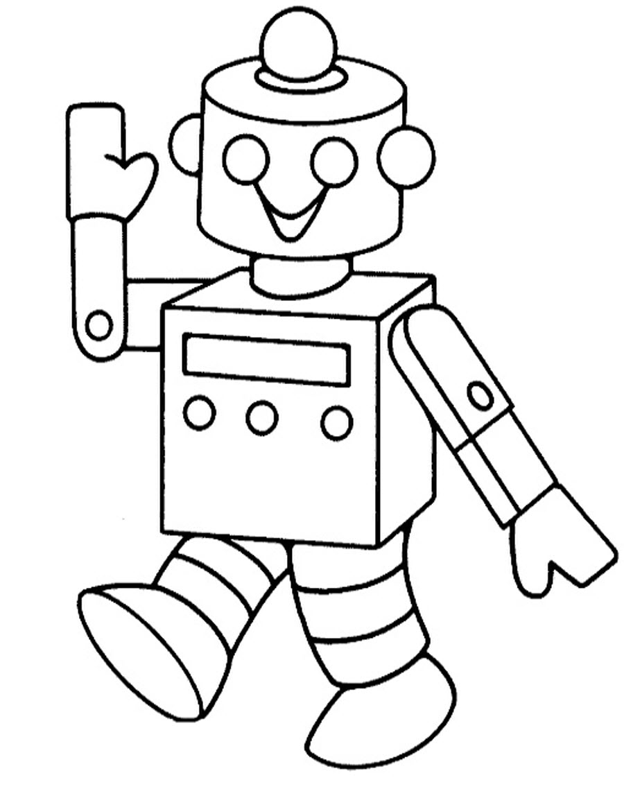 How to Draw a Robot Child | Draw Robot