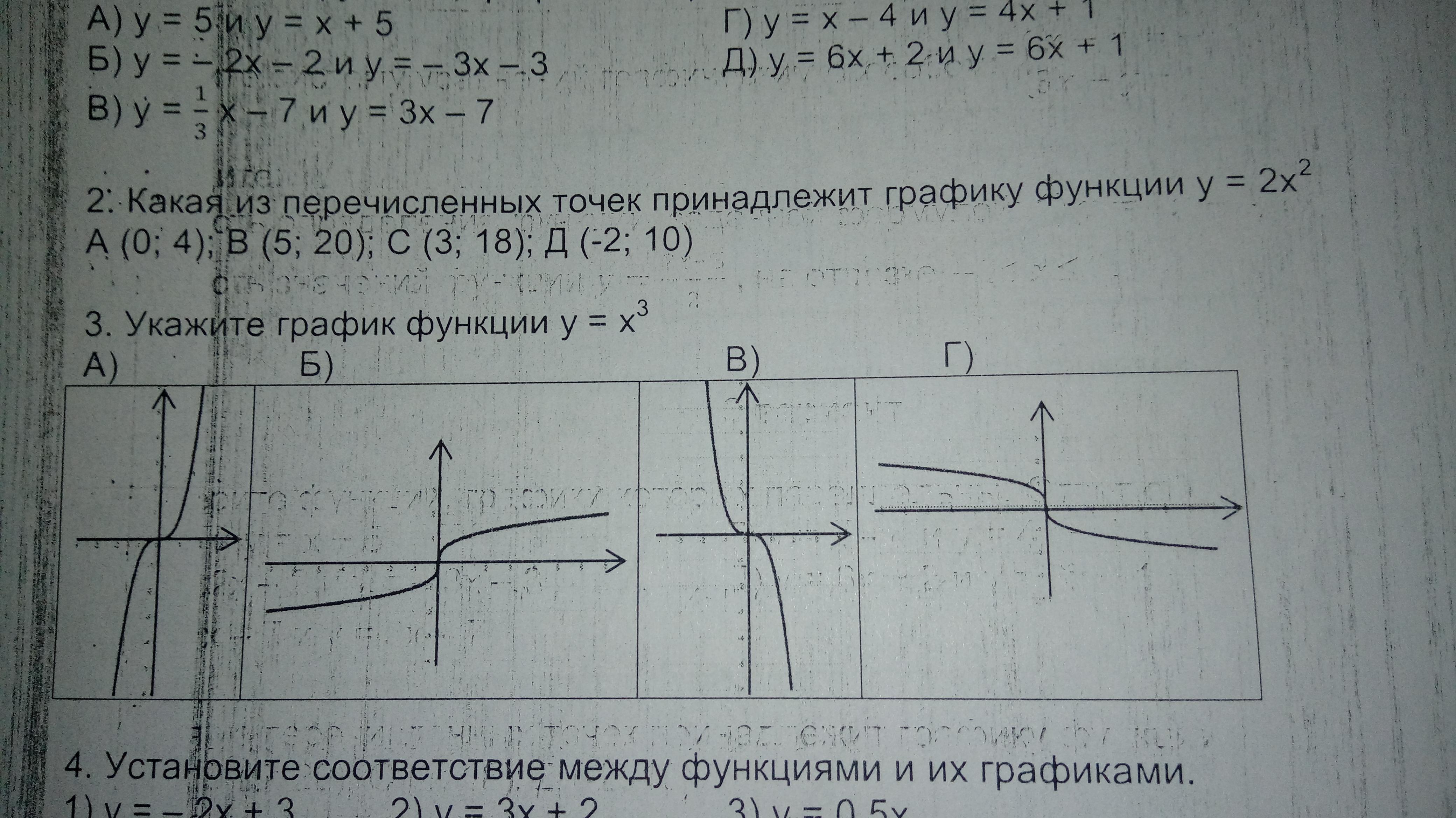 Способ сложения графиков функций