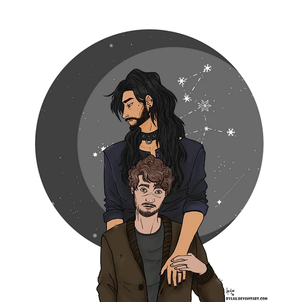 Sirius and Harry by StephanieGrave on