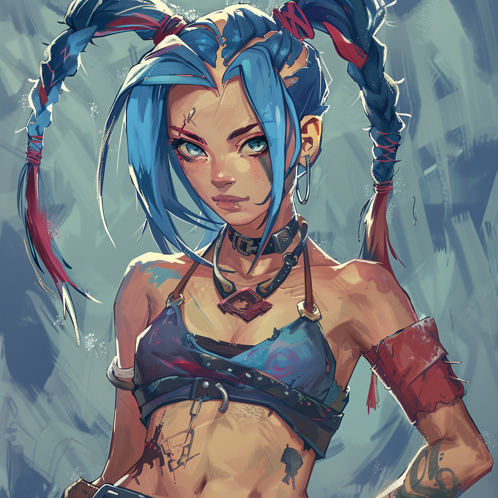 Jinx Fan art arcane 