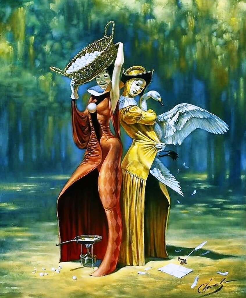 Русский сюрреалист Michael Cheval