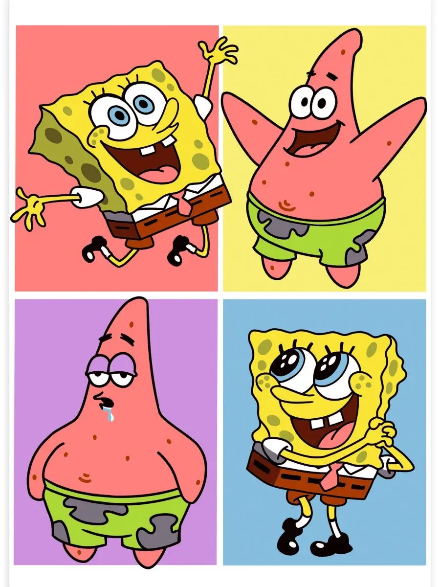 Pixel arts «Spongebob» ☆ 67 arts