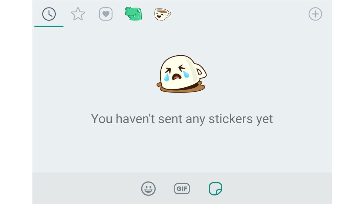 WhatsApp stickers on iPhone