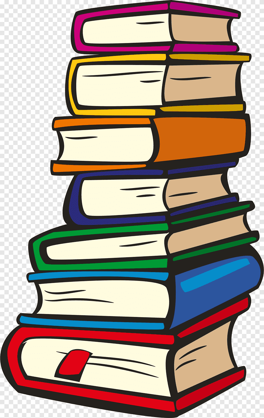 Стопка книг PNG