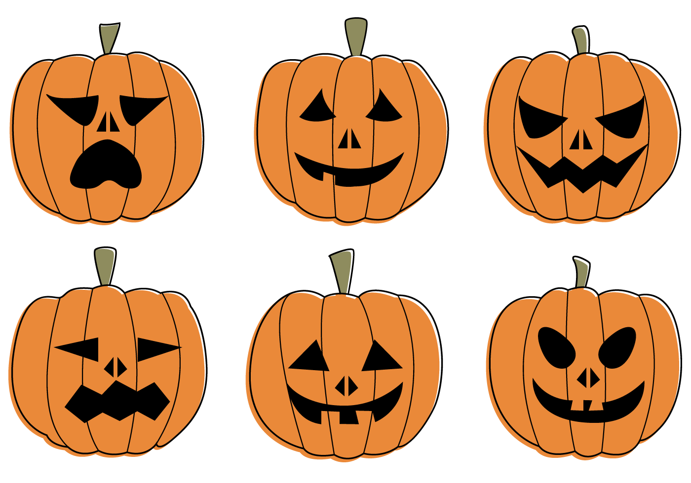 Halloween stickers