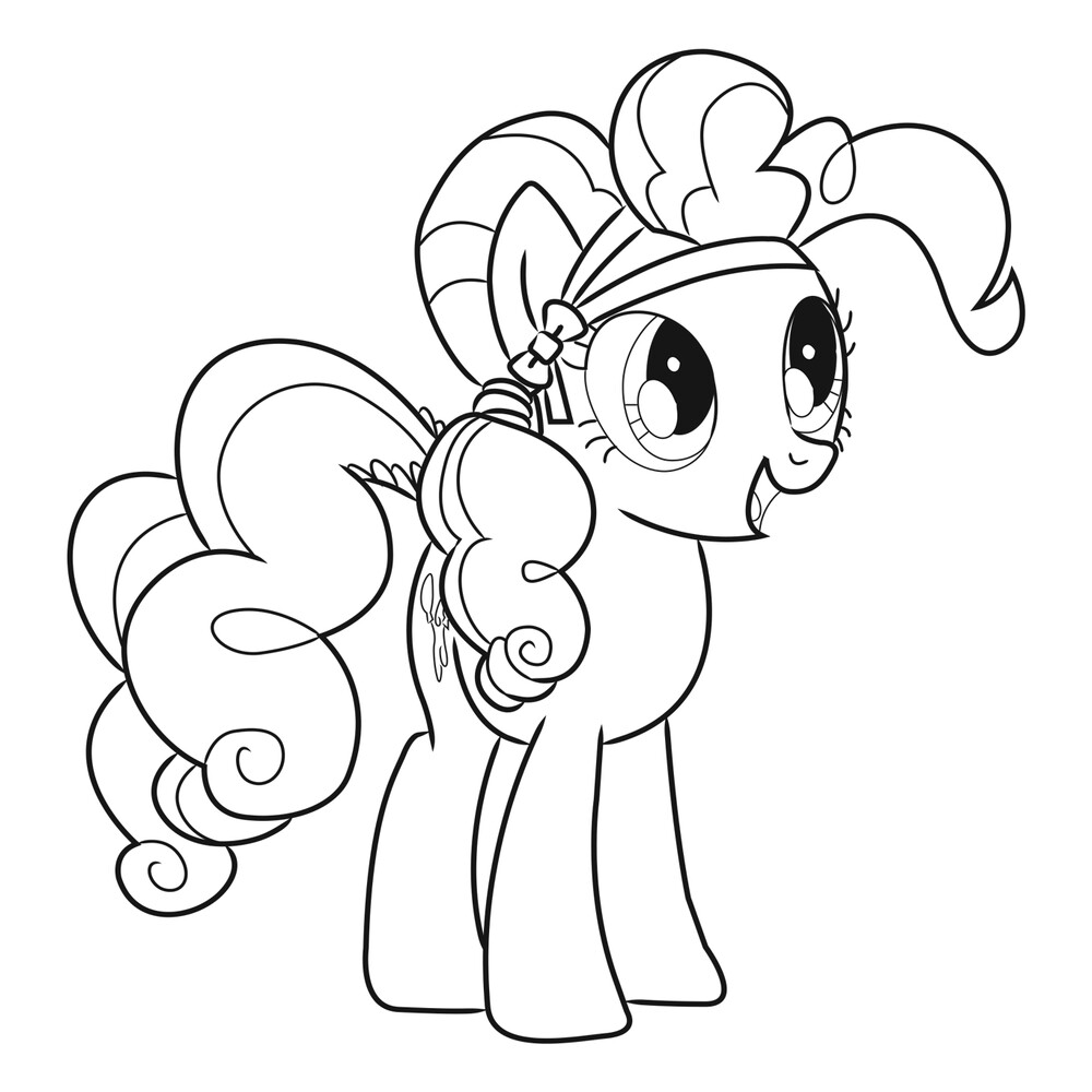 Pinkie Pie Little Pony illustration, My