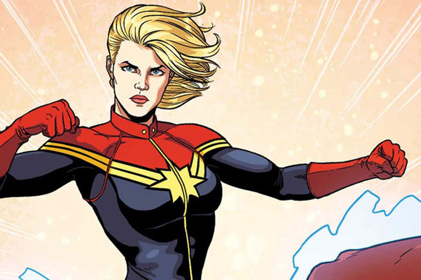 HOW TO DRAW CAPTAIN MARVEL PIXEL ART