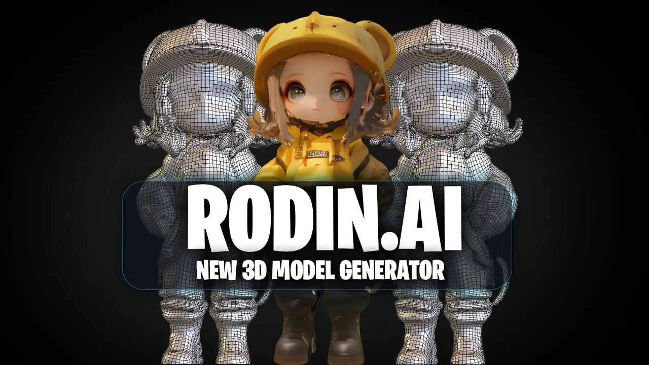 AI that generates 3D models