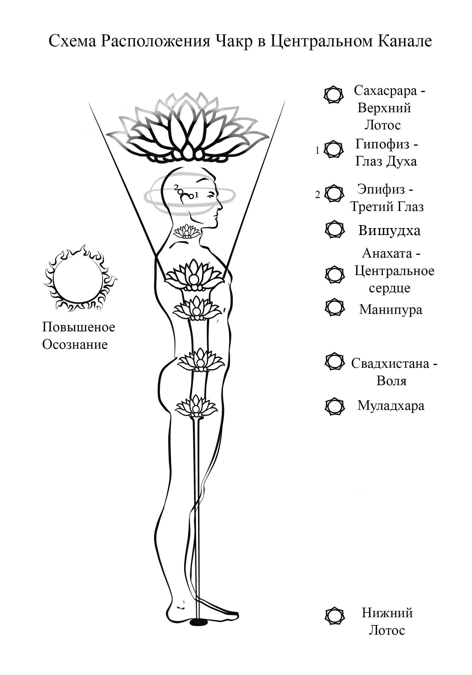 Семь чакр Исцеление Mindfulness принты