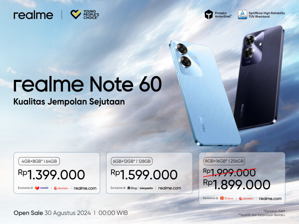 Realme Note 60 8GB/256GB