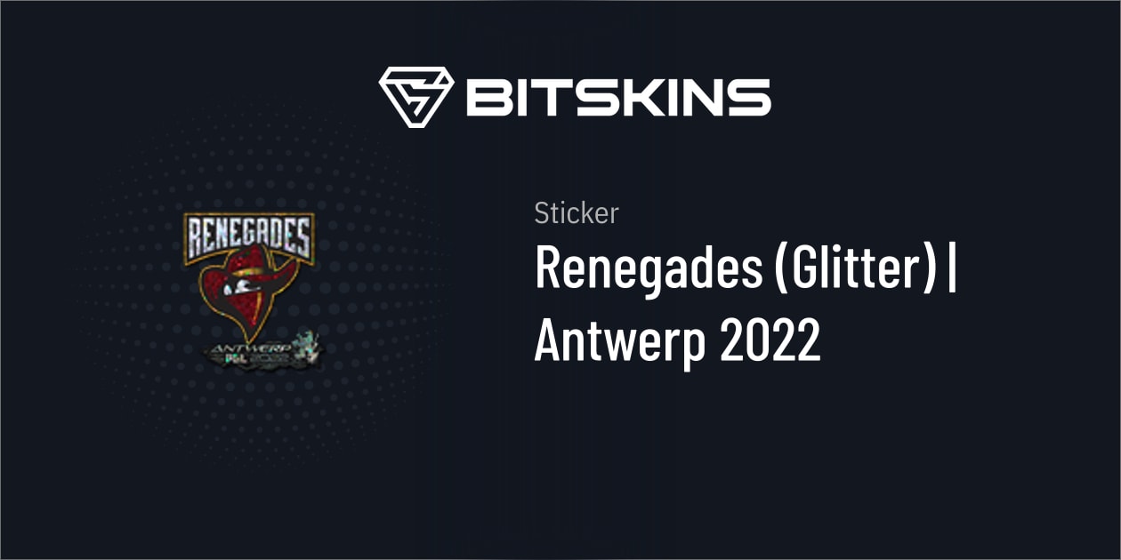 GOLD ANTWERP 2022 MAJOR STICKERS IN CS2