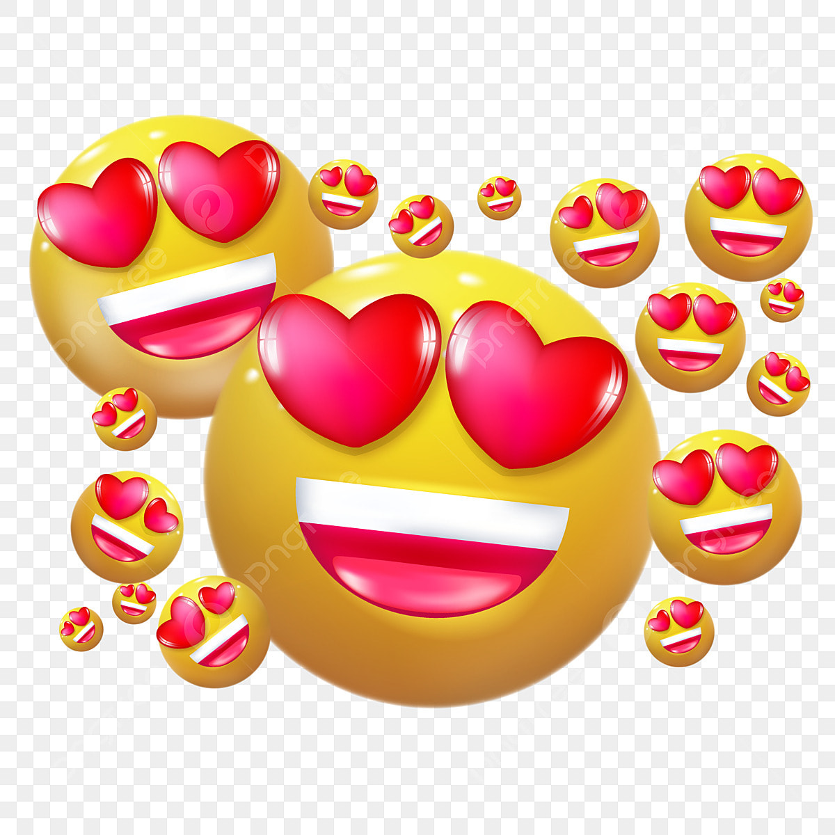 Розовое сердце, Emoji Heart Sticker