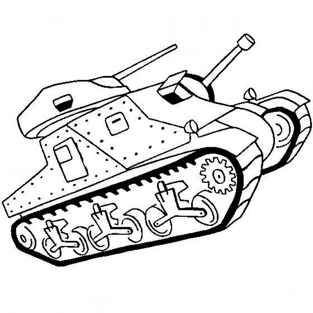 How to draw Tank KV