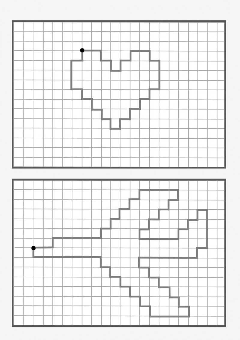 Графические диктанты для детей