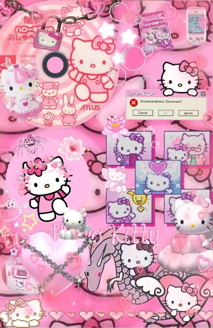 Сахарная картинка на торт девочке Хэлло Китти Hello Kitty