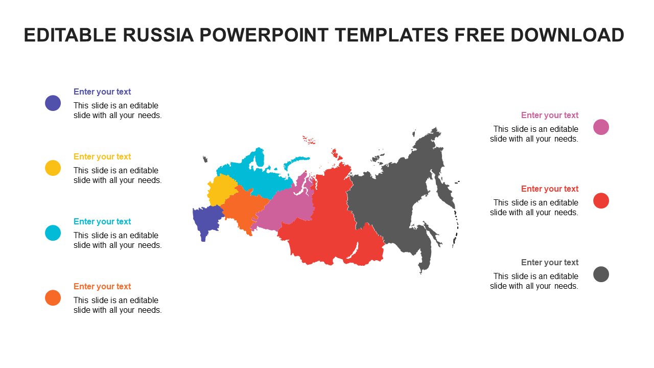 Simple Editable Russia PowerPoint Templates Free Download