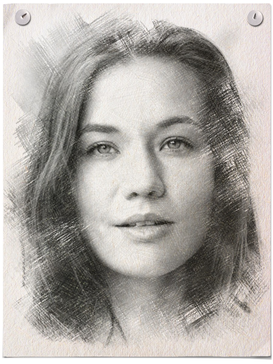 Turn your photo into a graphite pencil sketch online!