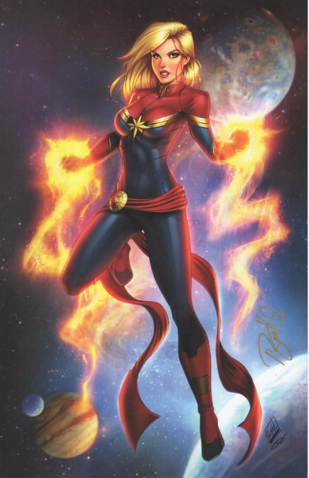 Conception de tatouage inspirée de Captain Marvel Woman