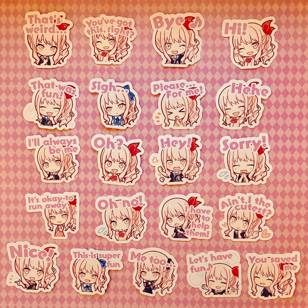 Anime Chainsaw Man Stickers Decals