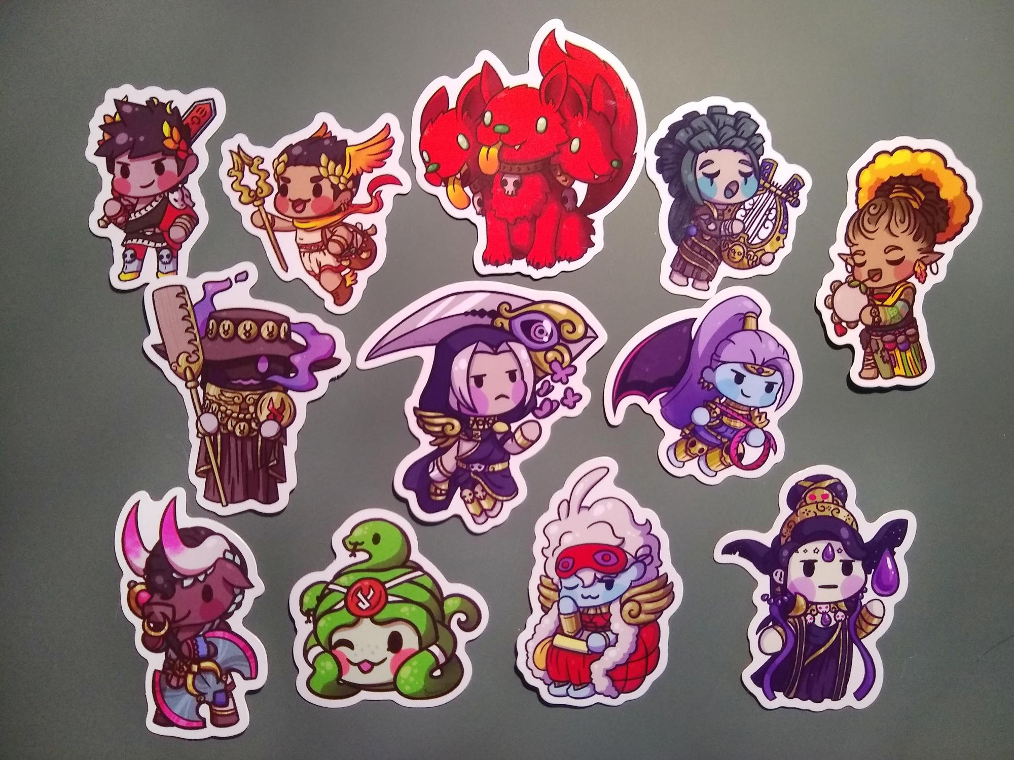 Myths and Legends Telegram sticker pack