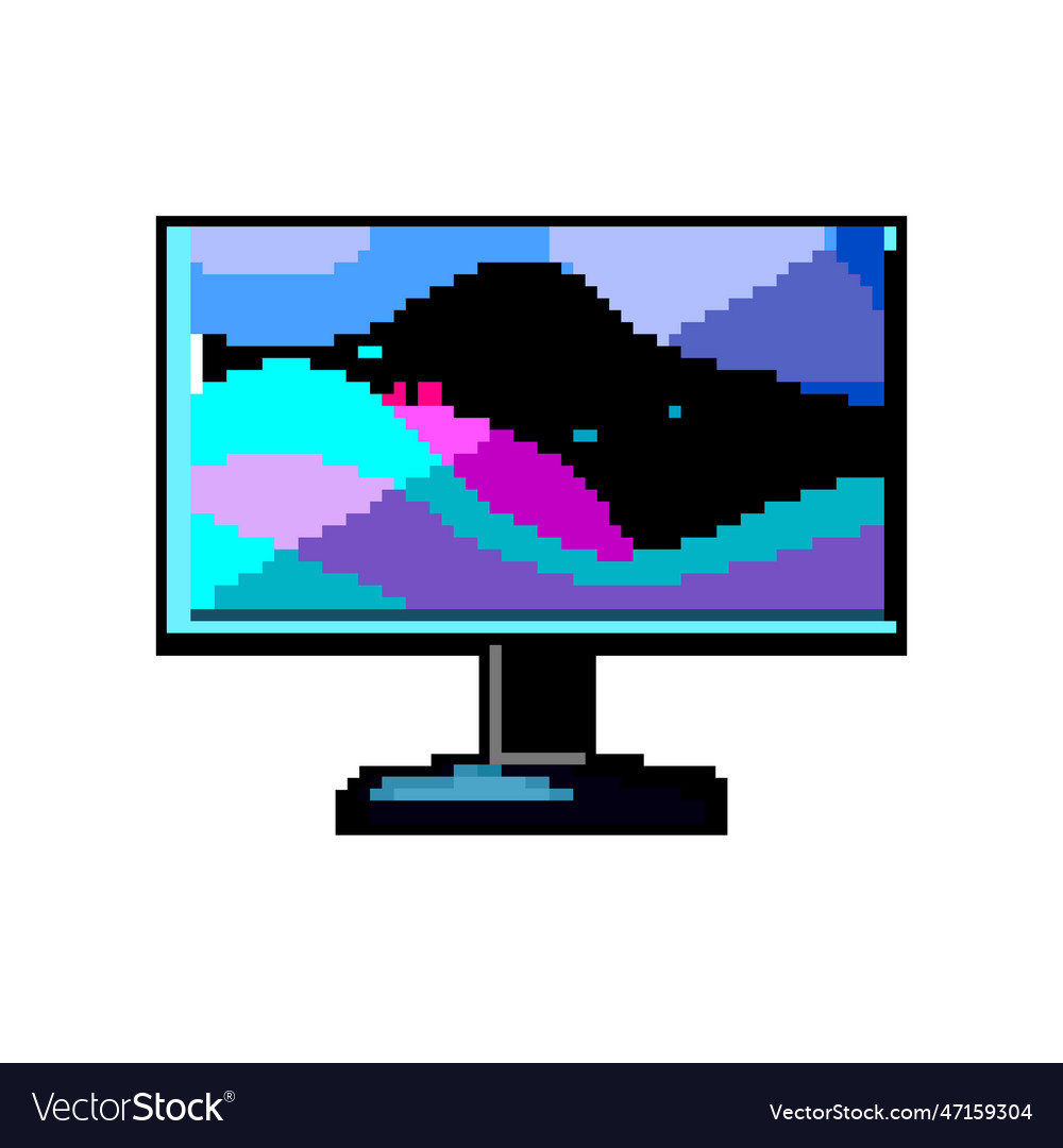 PC setup art : r/PixelArt