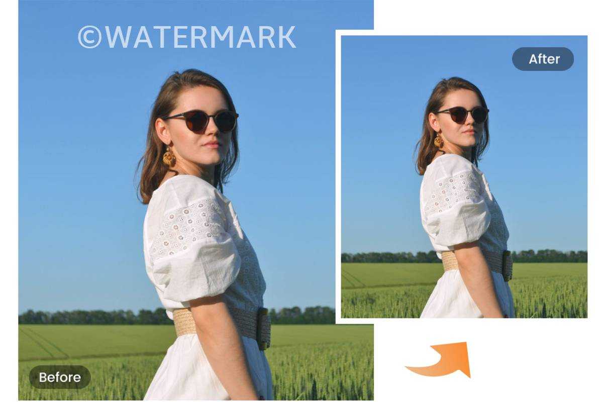 Watermark Remover Нейросеть для