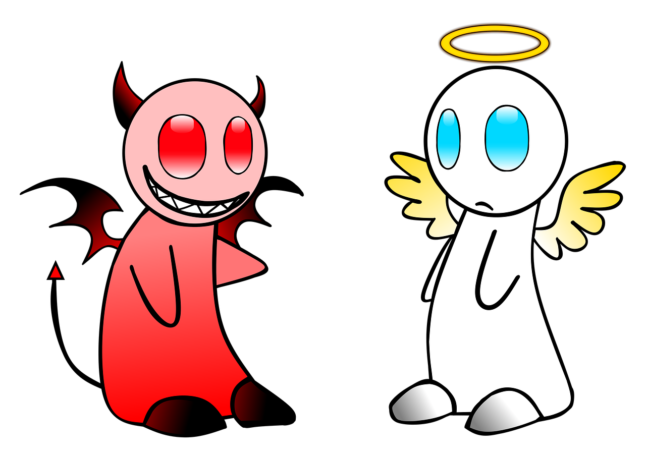 Ángel y demonio