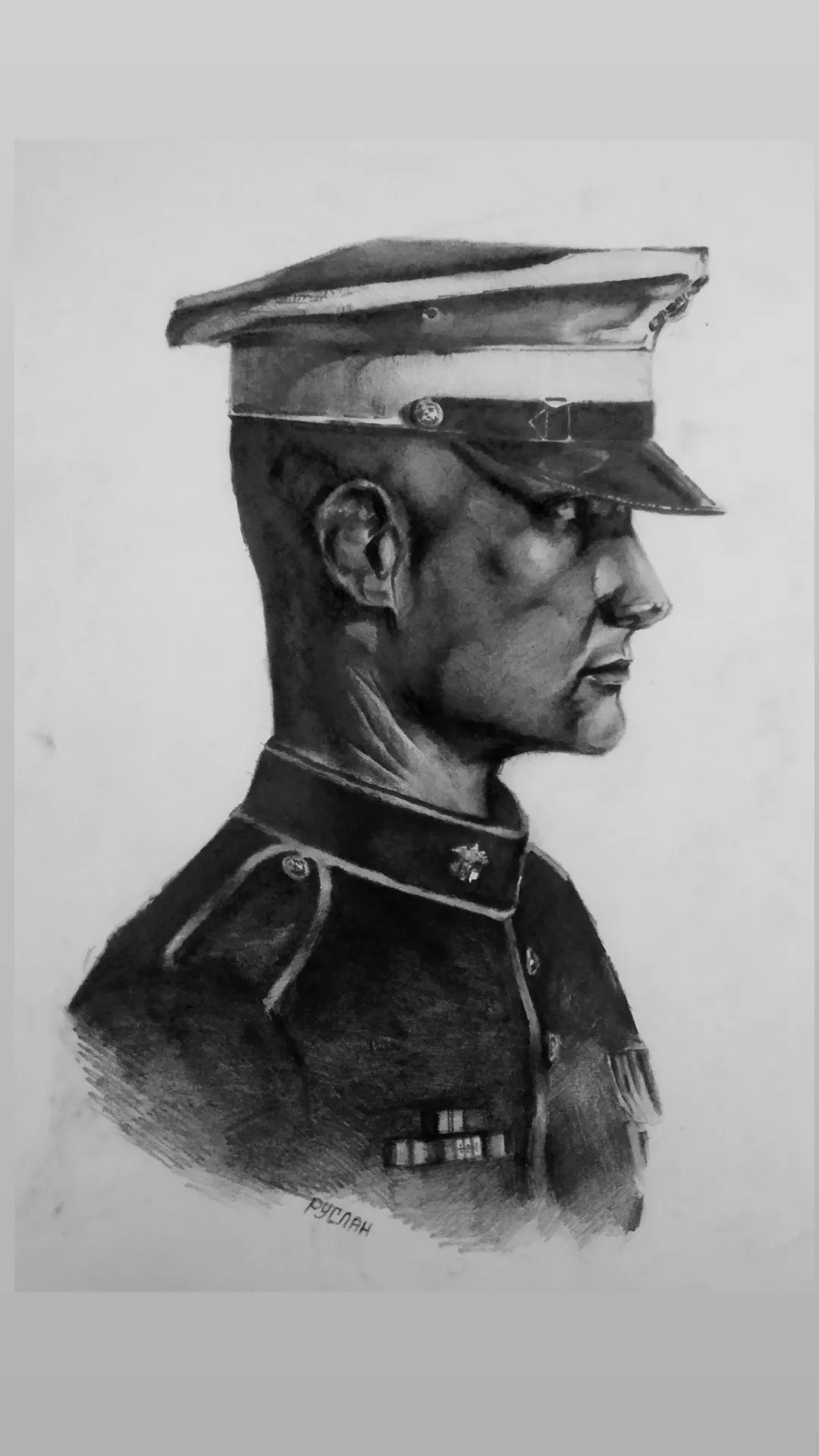 to draw a SOLDIER