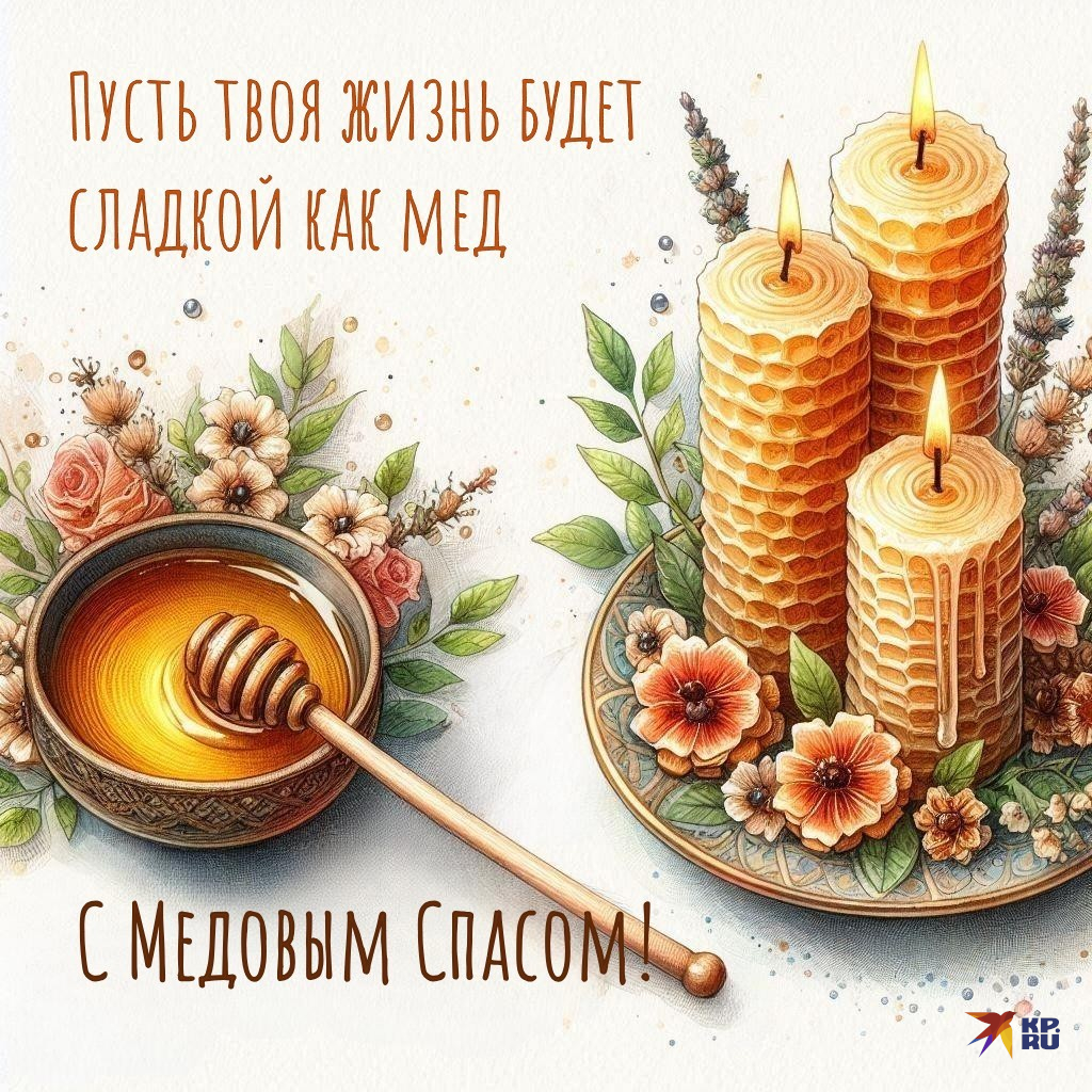 Медовый спас открытки смешные 