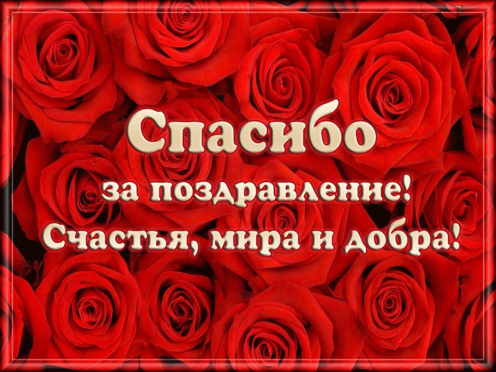 Спасибо Большое Всем За Поздравления И