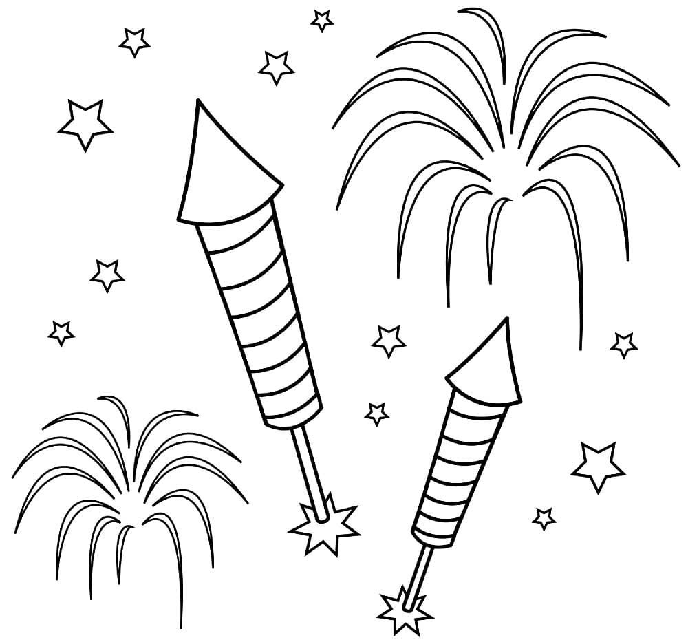 How to Draw a Firework / Как нарисовать салют