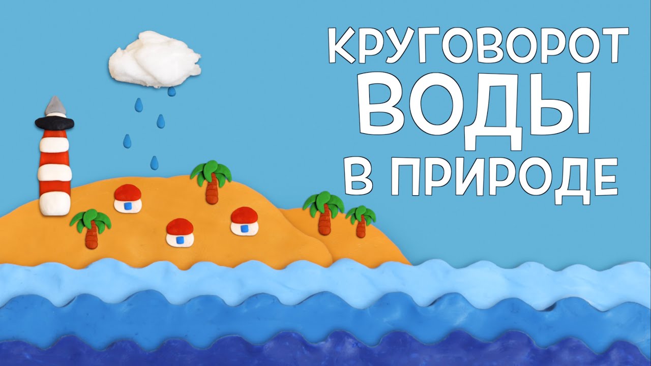 Учим малышей: Круговорот воды в природе