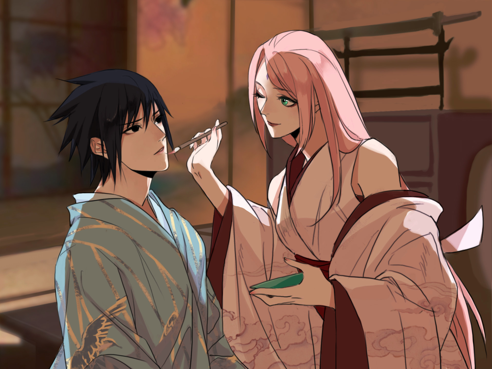 Deontay Art в X: „18+ Sasuke and Sakura