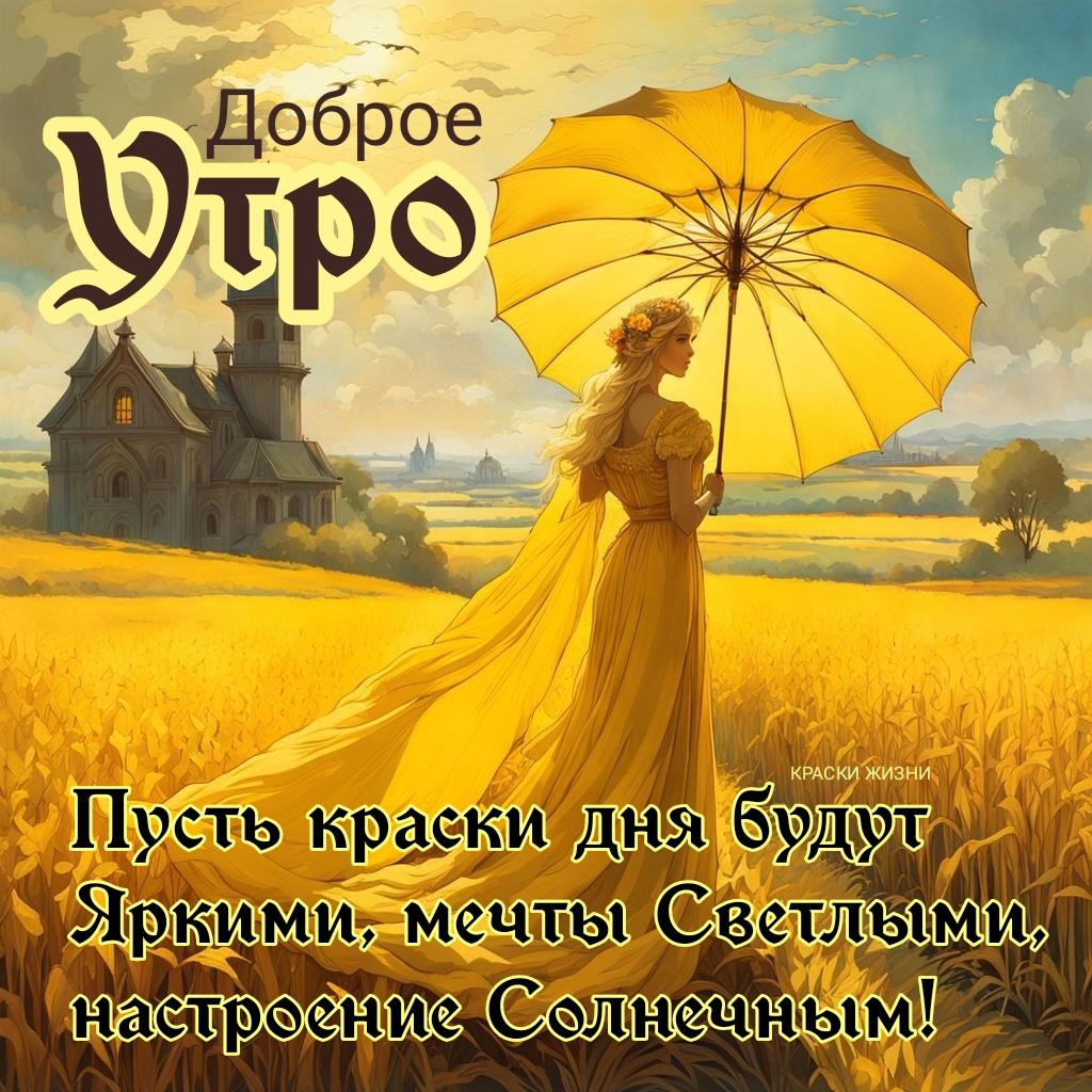 Доброе утро поздняя осень