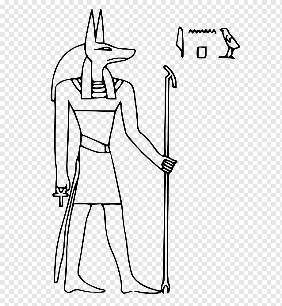 How to draw a Anubis