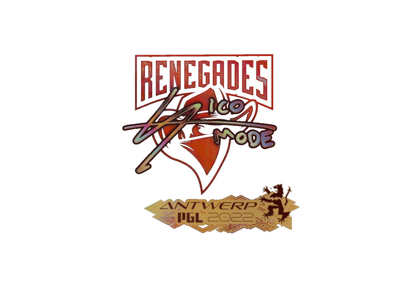 Sticker Renegades Katowice 2019